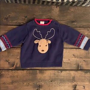 Gymboree Reindeer Sweater 12-18 months